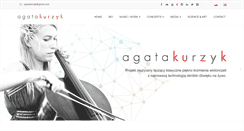 Desktop Screenshot of agatakurzyk.com